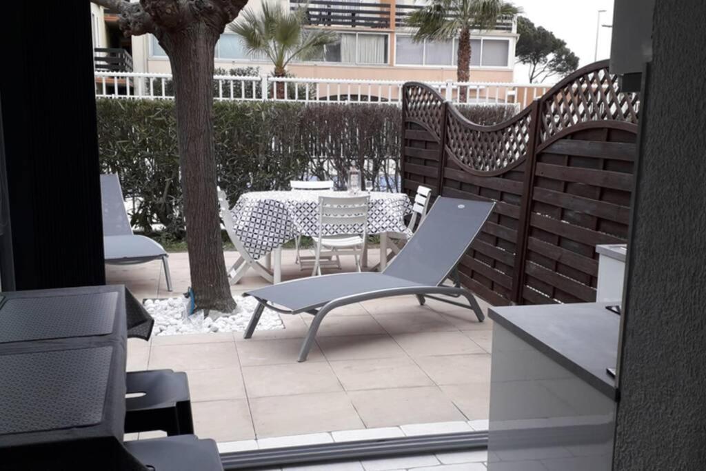 Cap D'Agde - Residence Estivales - Proche Naturiste - Terrasse - Wifi - Parking - Piscine - Clim Экстерьер фото